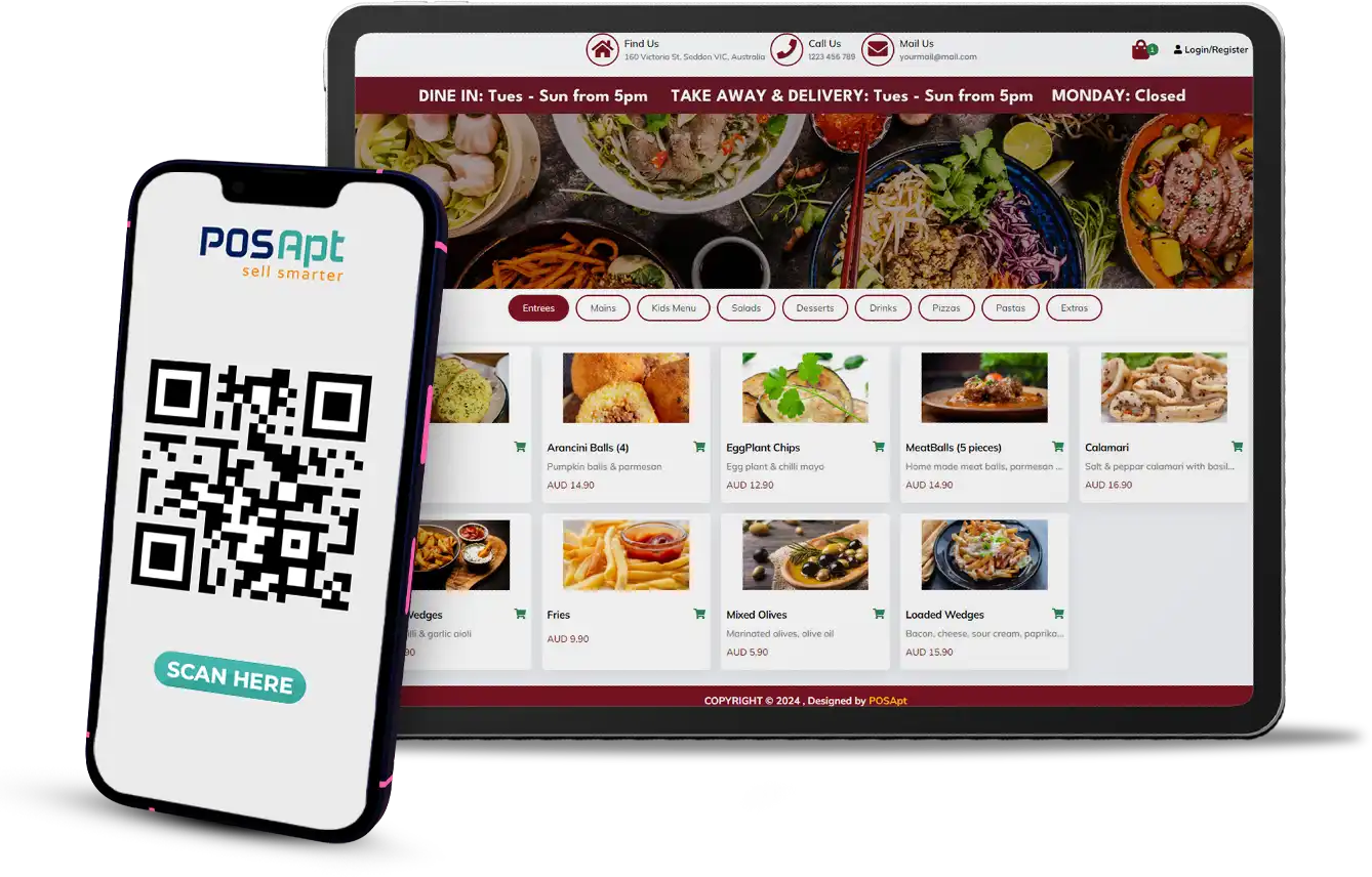 Melbourne Online Ordering System