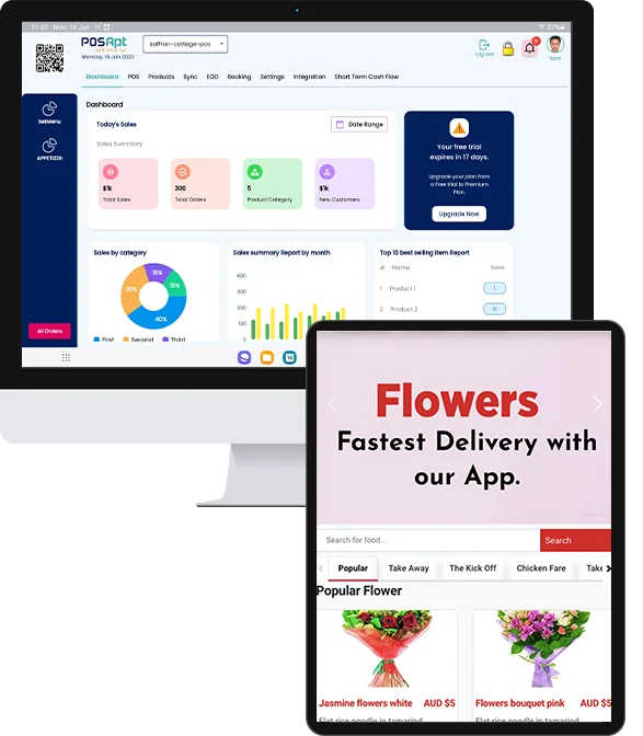 POS System For Flower Stores