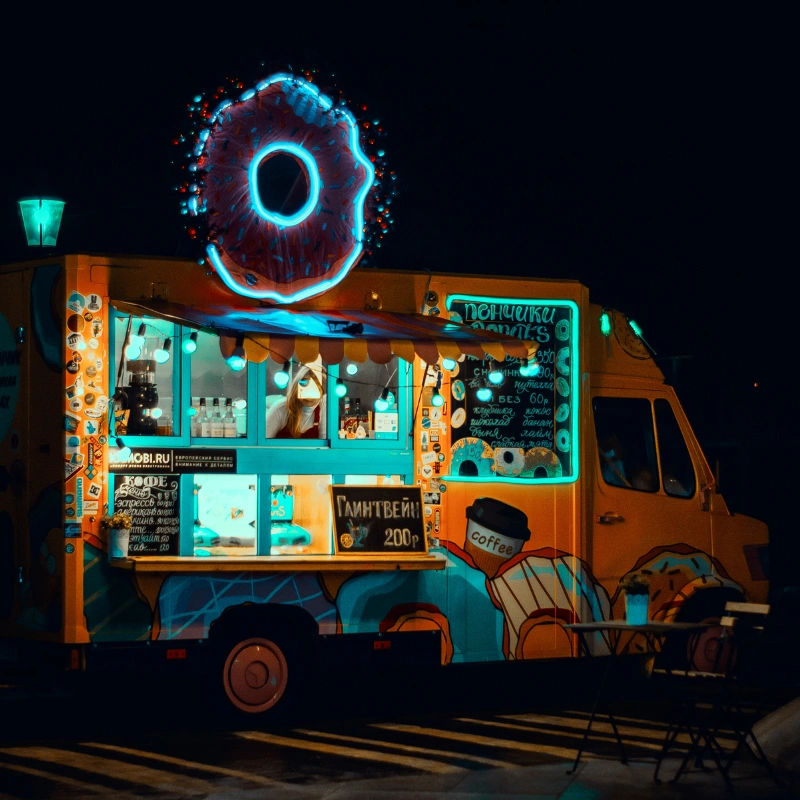 Food truck online ordering