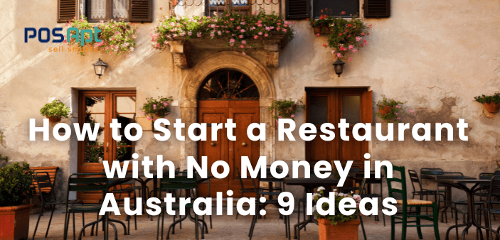 start a restaurant with no money
