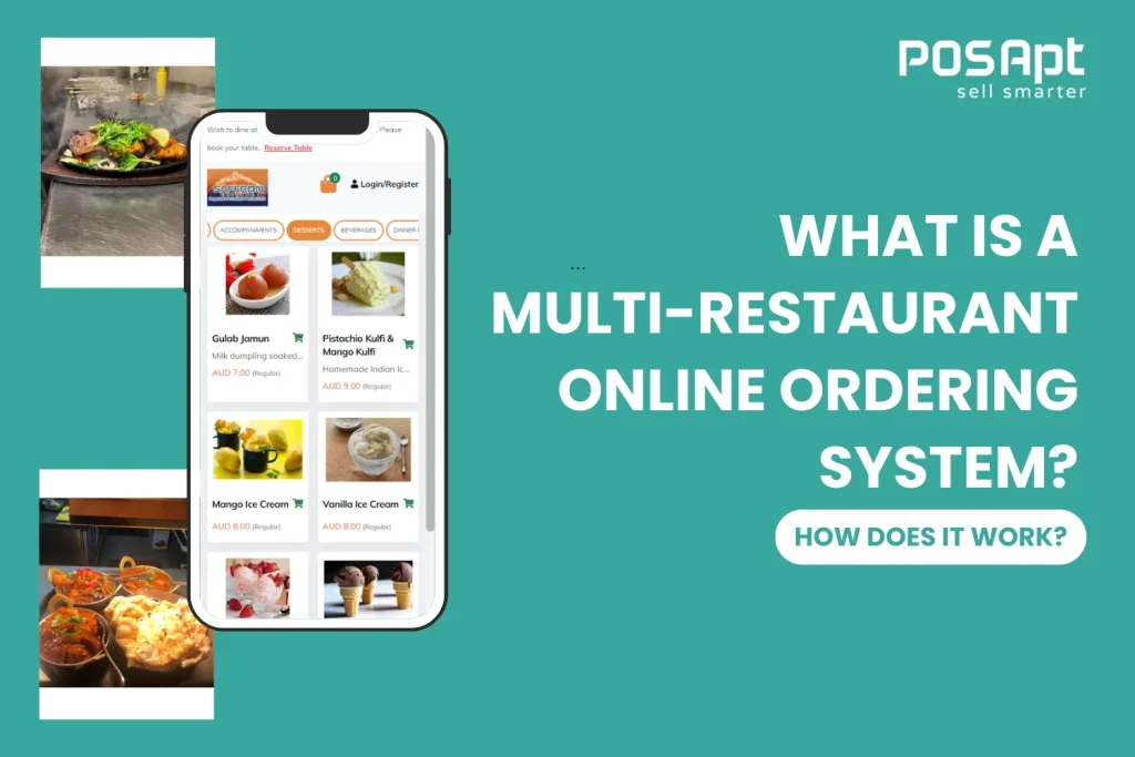 What is Multi restaurant online ordering system