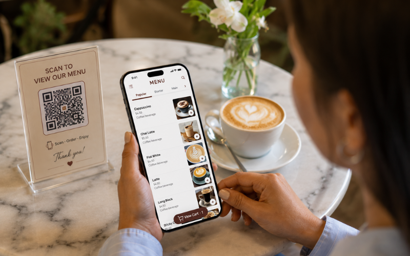 QR Ordering Options